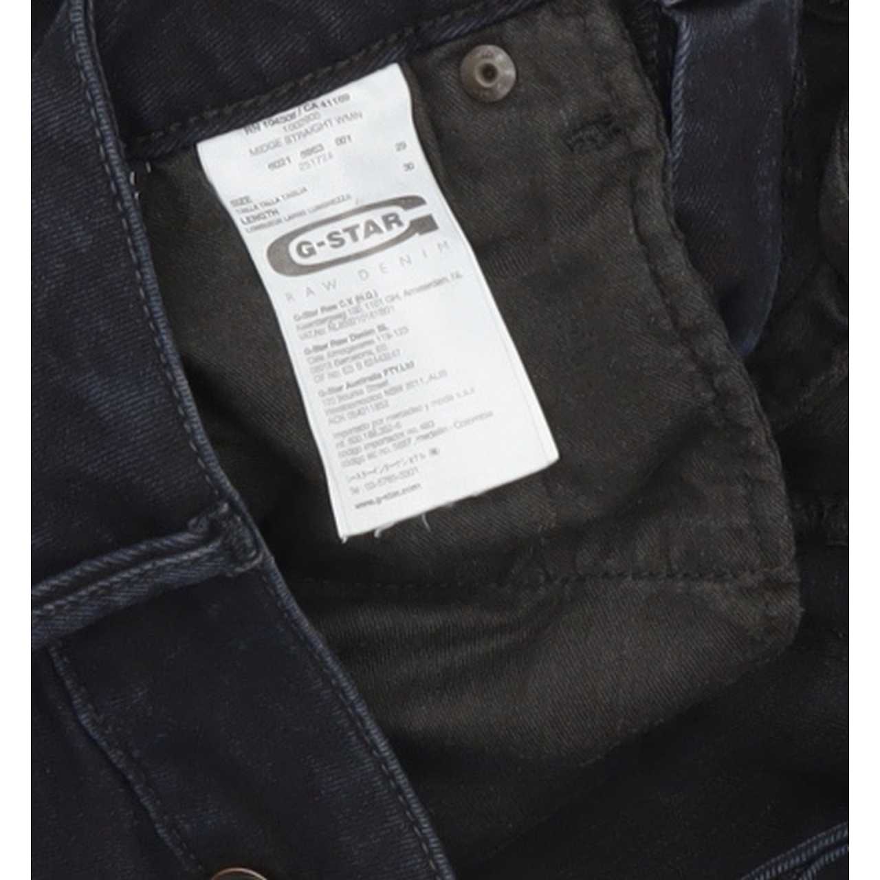 G-Star Midge Women Blue Straight Slim Stretch Jeans W29 L30