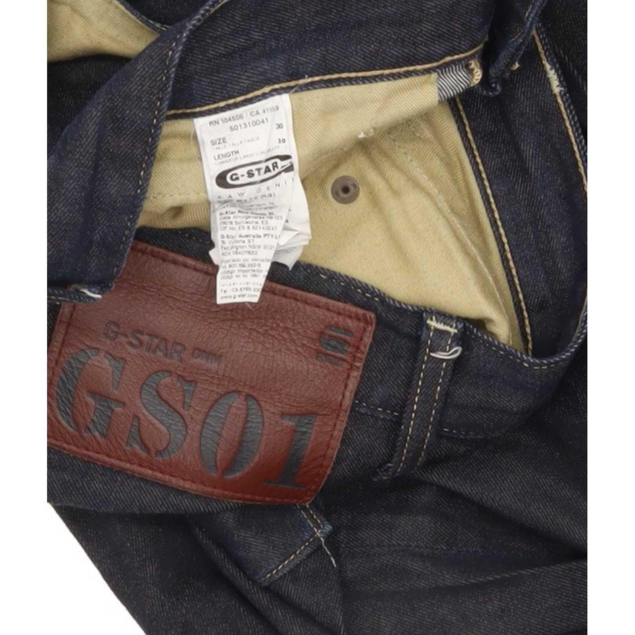 G-Star New Radar Men Blue Tapered Regular Stretch Jeans W30 L30