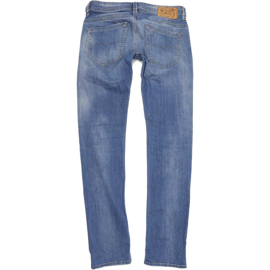 Diesel Thavar ORP36 Women Blue Skinny Slim Stretch Jeans W29 L34