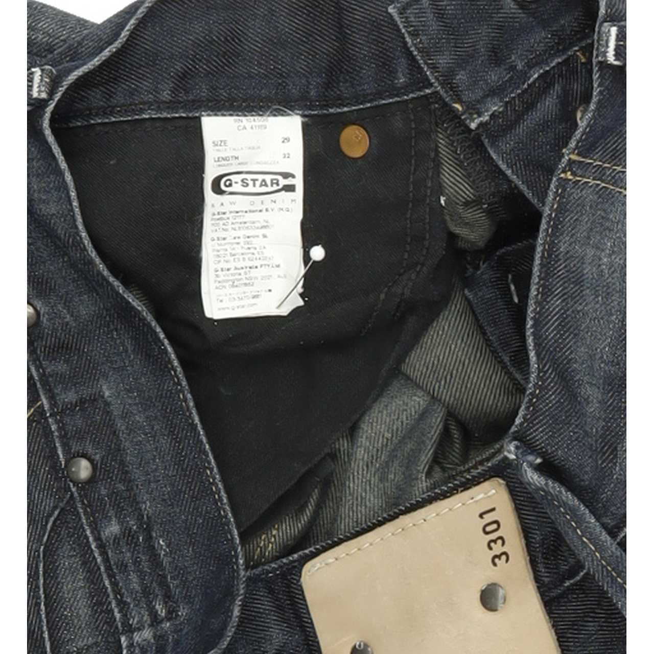 G-Star Lumber Men Blue Straight Regular Jeans W29 L32