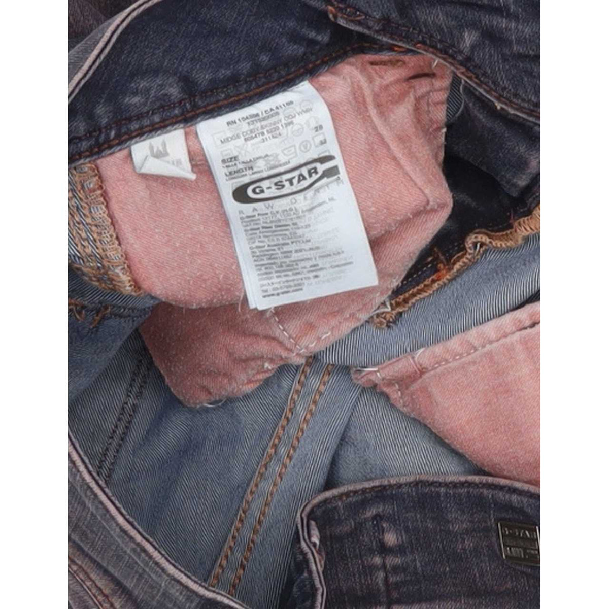 G-Star Midge Cody Women Purple Skinny Slim Stretch Jeans W28 L32