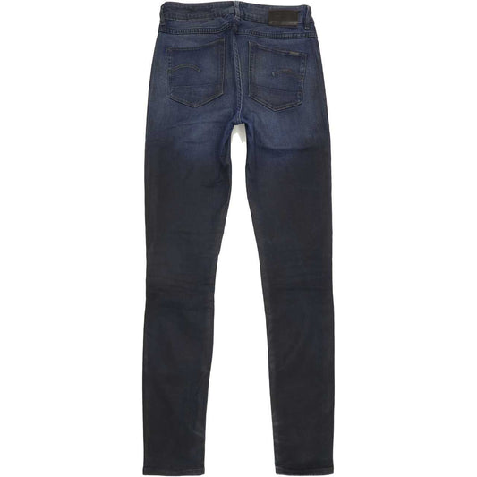 G-Star 3301 Contour Women Blue Skinny Regular Stretch Jeans W29 L33