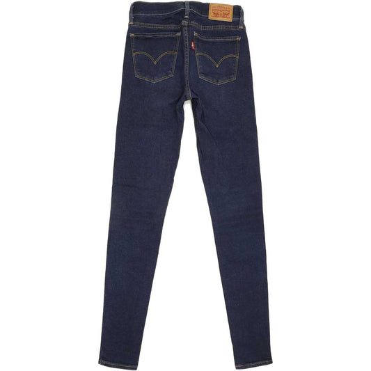 Levi's 710 Women Blue Skinny Regular Stretch Jeans W25 L30