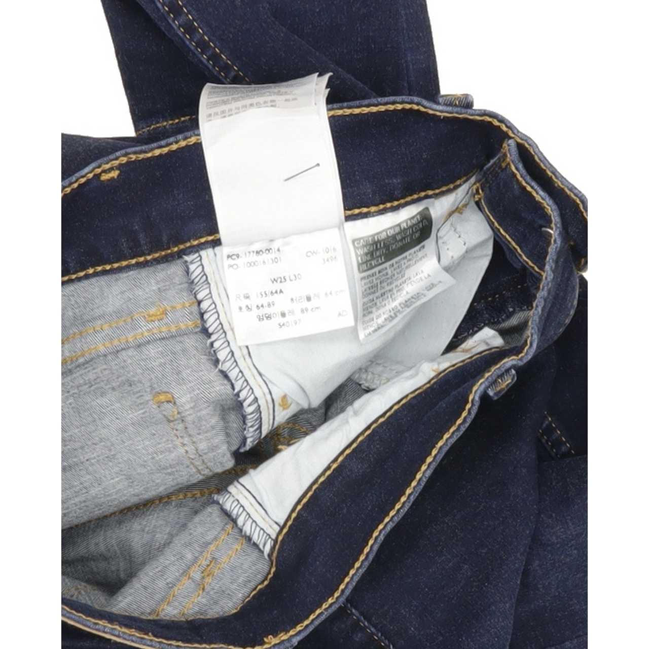 Levi's 710 Women Blue Skinny Regular Stretch Jeans W25 L30