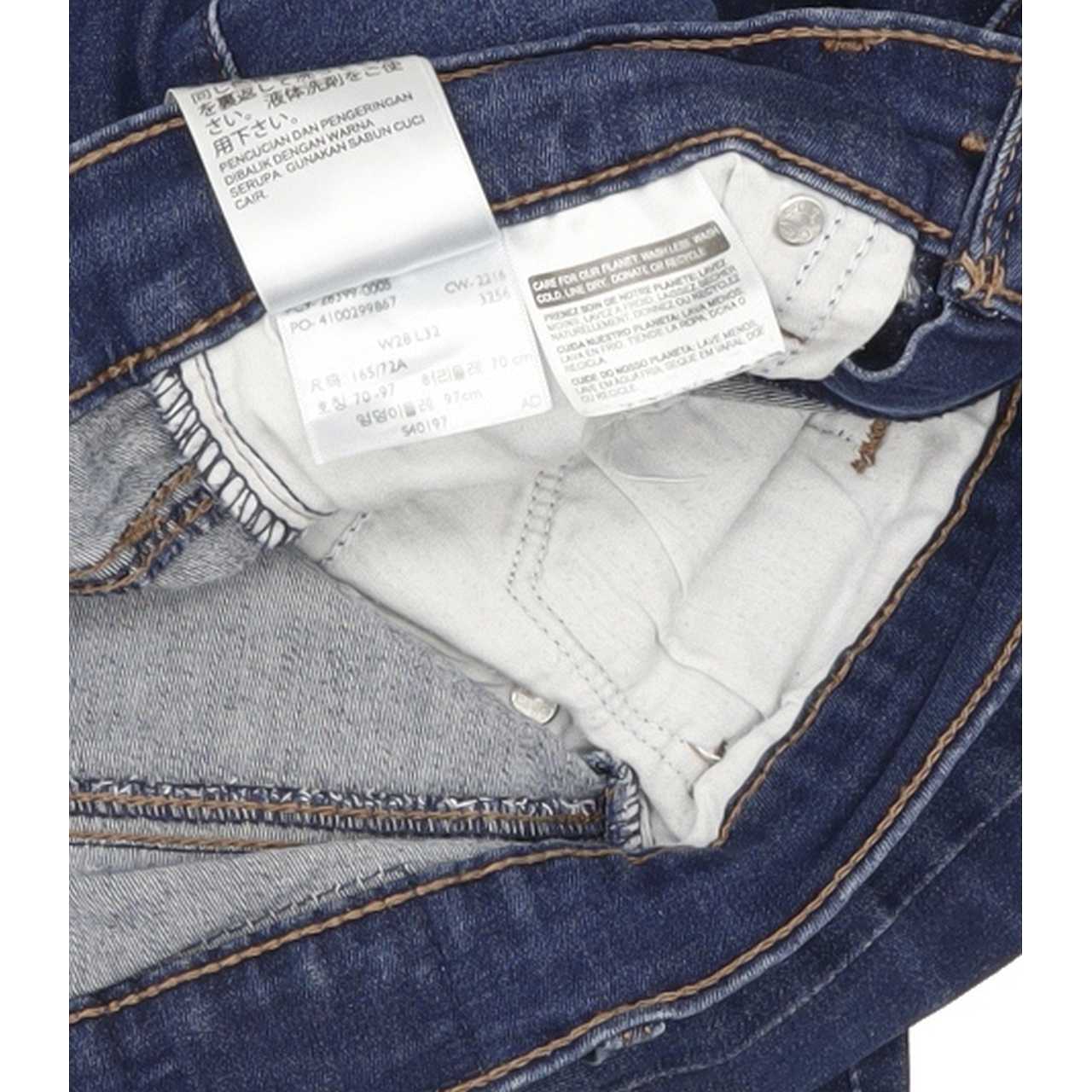 Levi's Slimming Women Blue Skinny Regular Stretch Jeans W28 L31