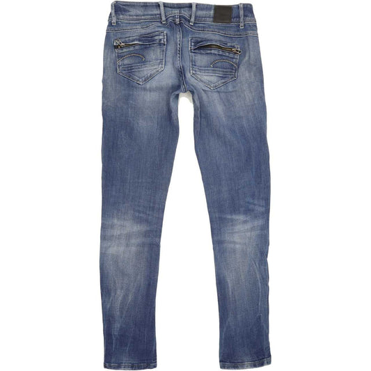 G-Star Midge Cody Women Blue Skinny Slim Stretch Jeans W29 L31