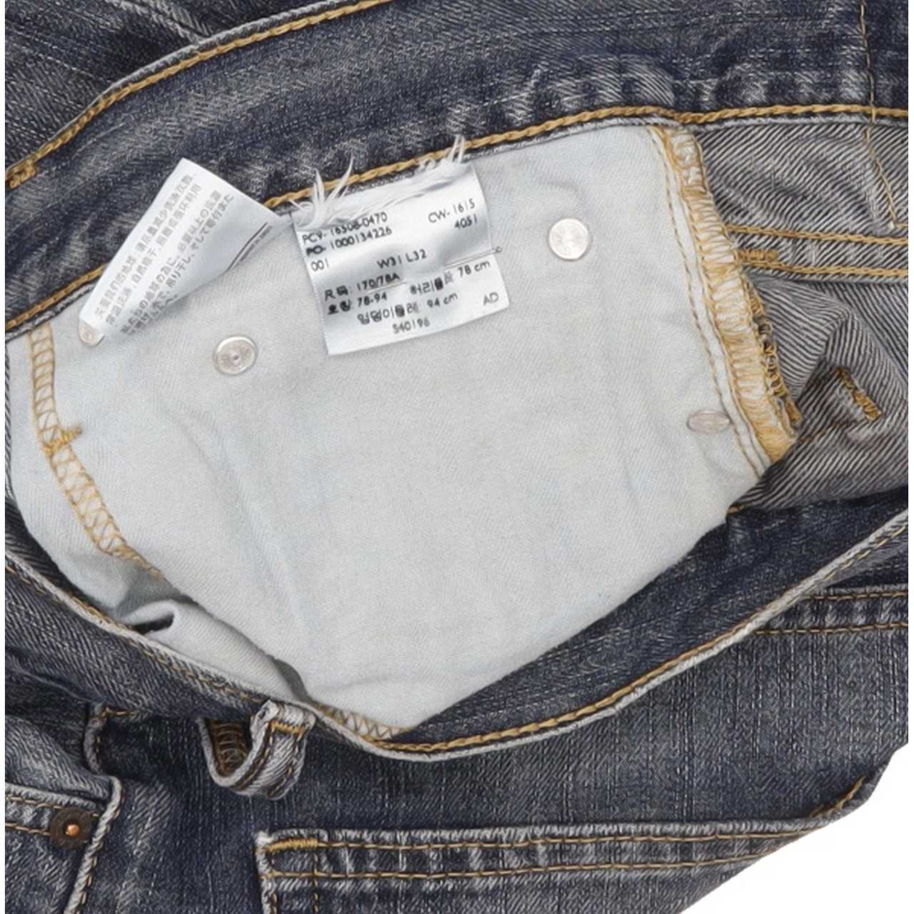 Levi's 508 Men Blue Tapered Slim Jeans W31 L31