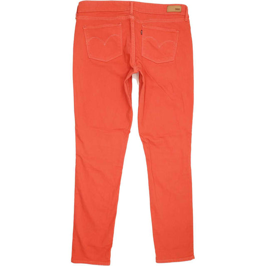Levi's Demi Curve Women Red Skinny Slim Stretch Jeans W31 L30