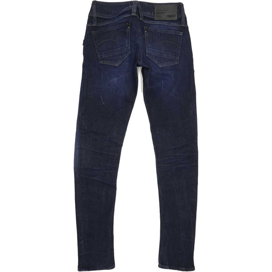 G-Star Lynn Women Blue Skinny Slim Stretch Jeans W25 L30
