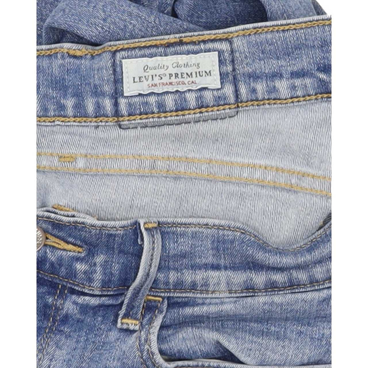 Levi's 710 Women Blue Skinny Regular Stretch Jeans W26 L29