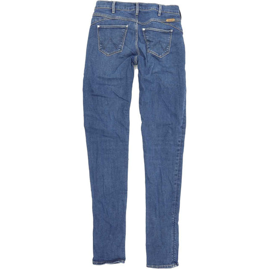 Lee Corynn Women Blue Straight Slim Stretch Jeans W26 L32