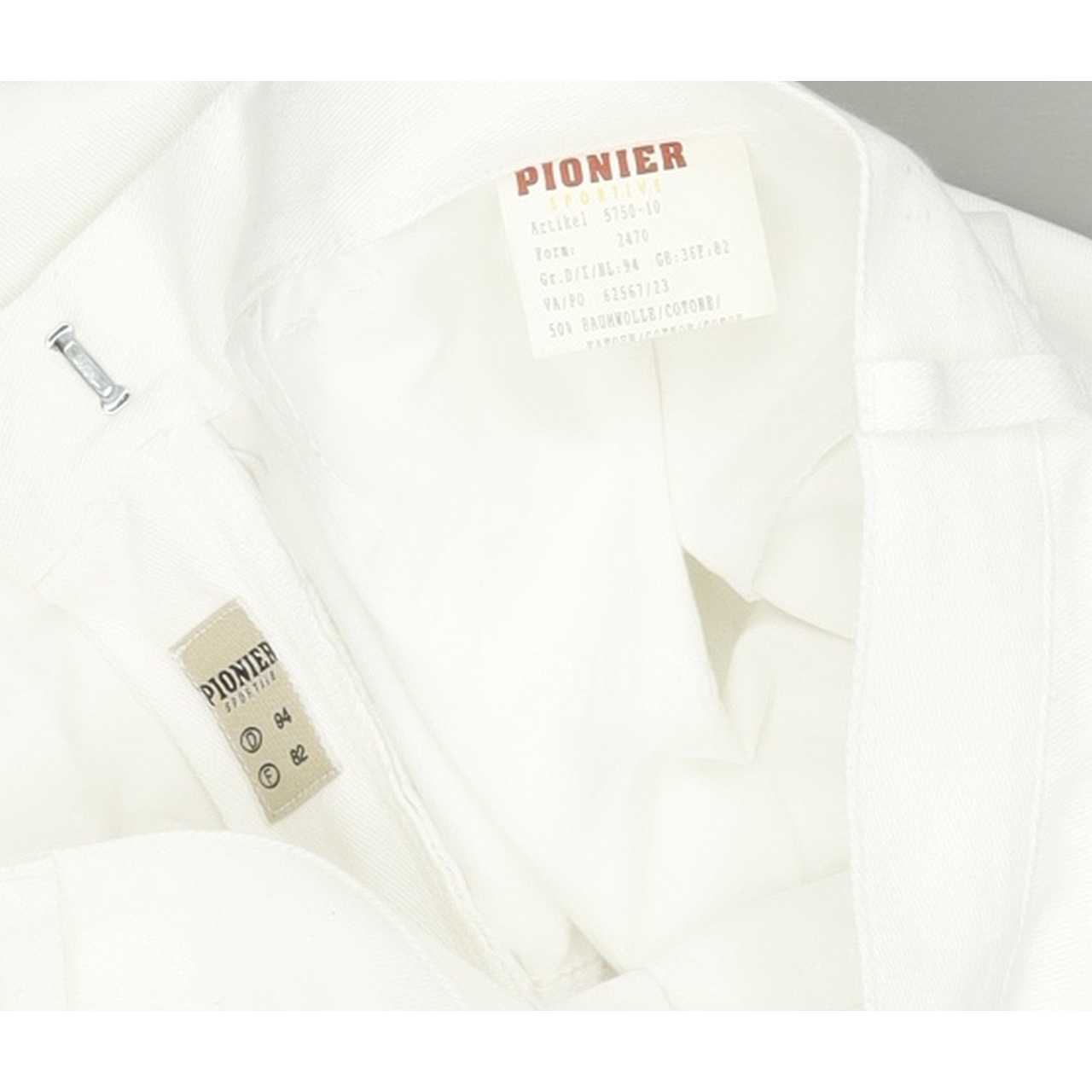 Pioneer Men White Straight Regular Jeans W31 L34