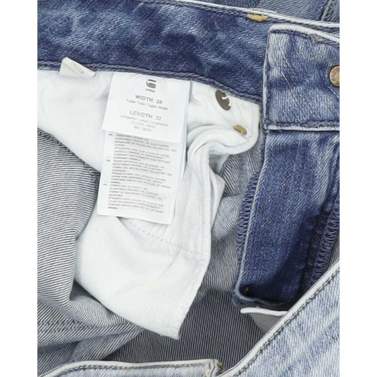 G-Star Women Blue Skinny Slim Stretch Jeans W28 L32