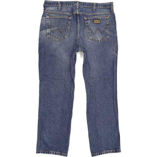 Wrangler Texas Men Blue Straight Regular Jeans W38 L30