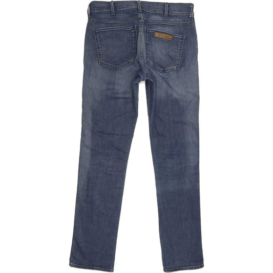 Wrangler Caitlin Women Blue Straight Regular Stretch Jeans W30 L30