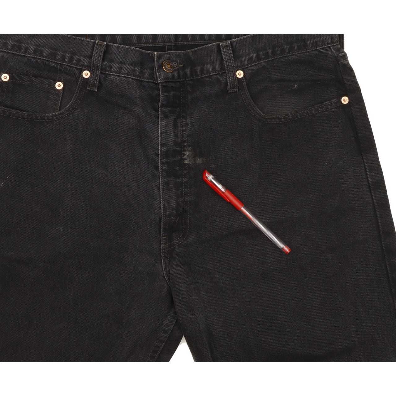 Levi's 615 Men Black Straight Regular Jeans W38 L30