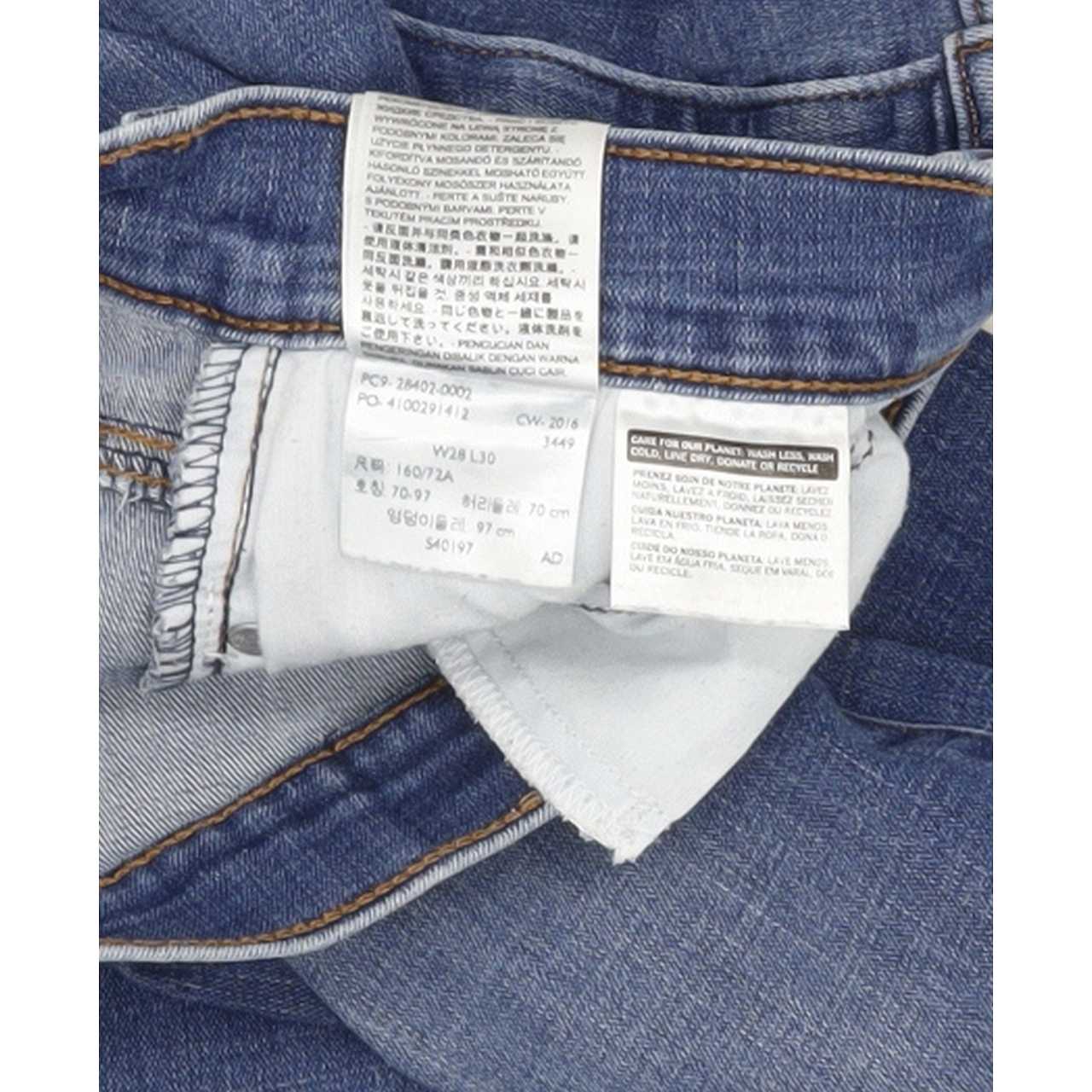 Levi's Slimming Women Blue Bootcut Regular Stretch Jeans W28 L30