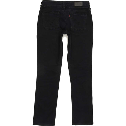 Levi's 571 Women Black Straight Regular Jeans W30 L29