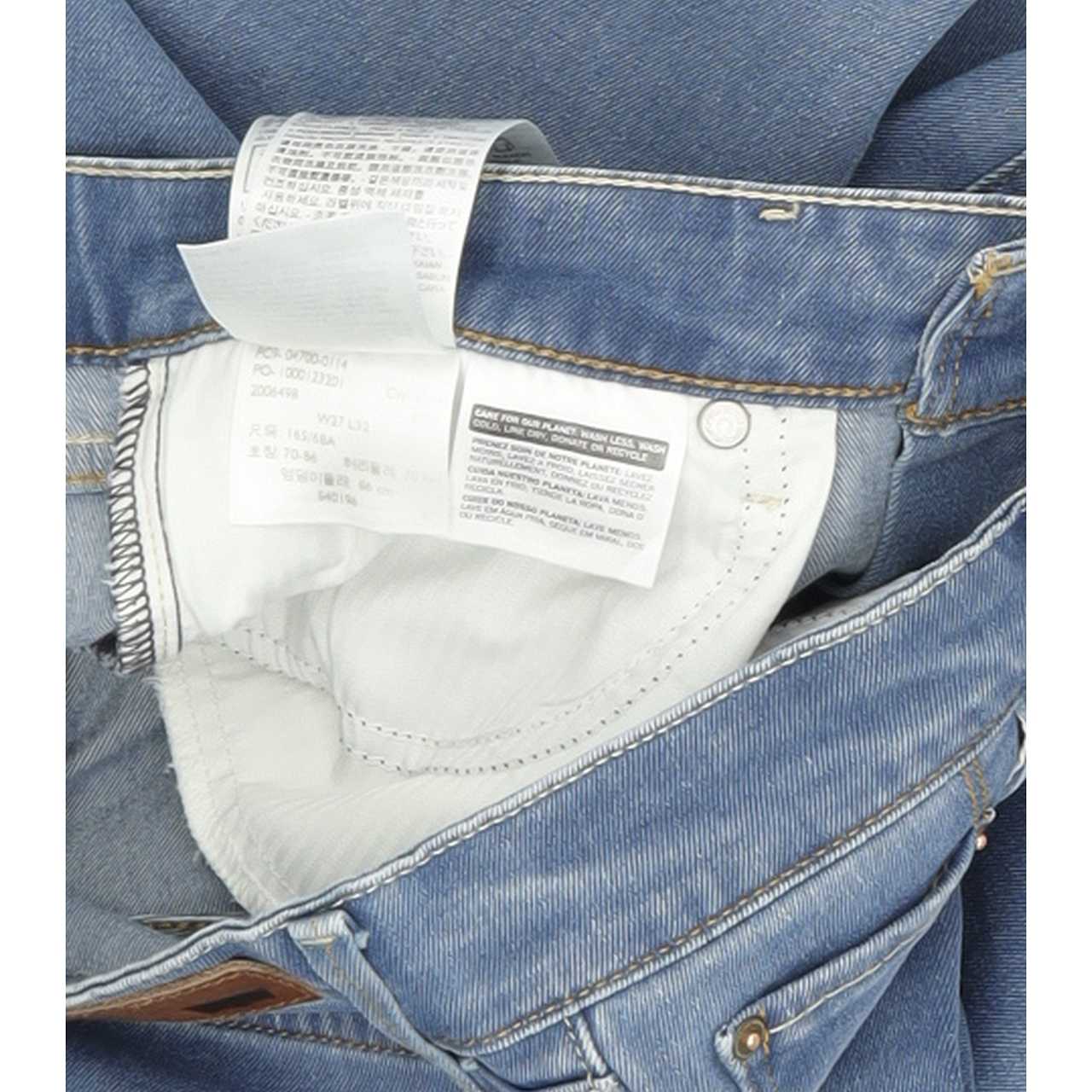 Levi's Women Blue Straight Regular Stretch Jeans W27 L32