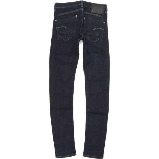 G-Star Men Blue Skinny Slim Stretch Jeans W27 L32