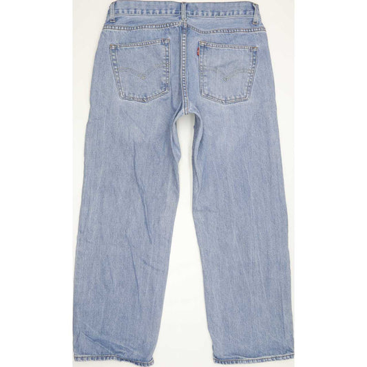 Levi's 550 Men Blue Straight Relaxed Jeans W33 L28