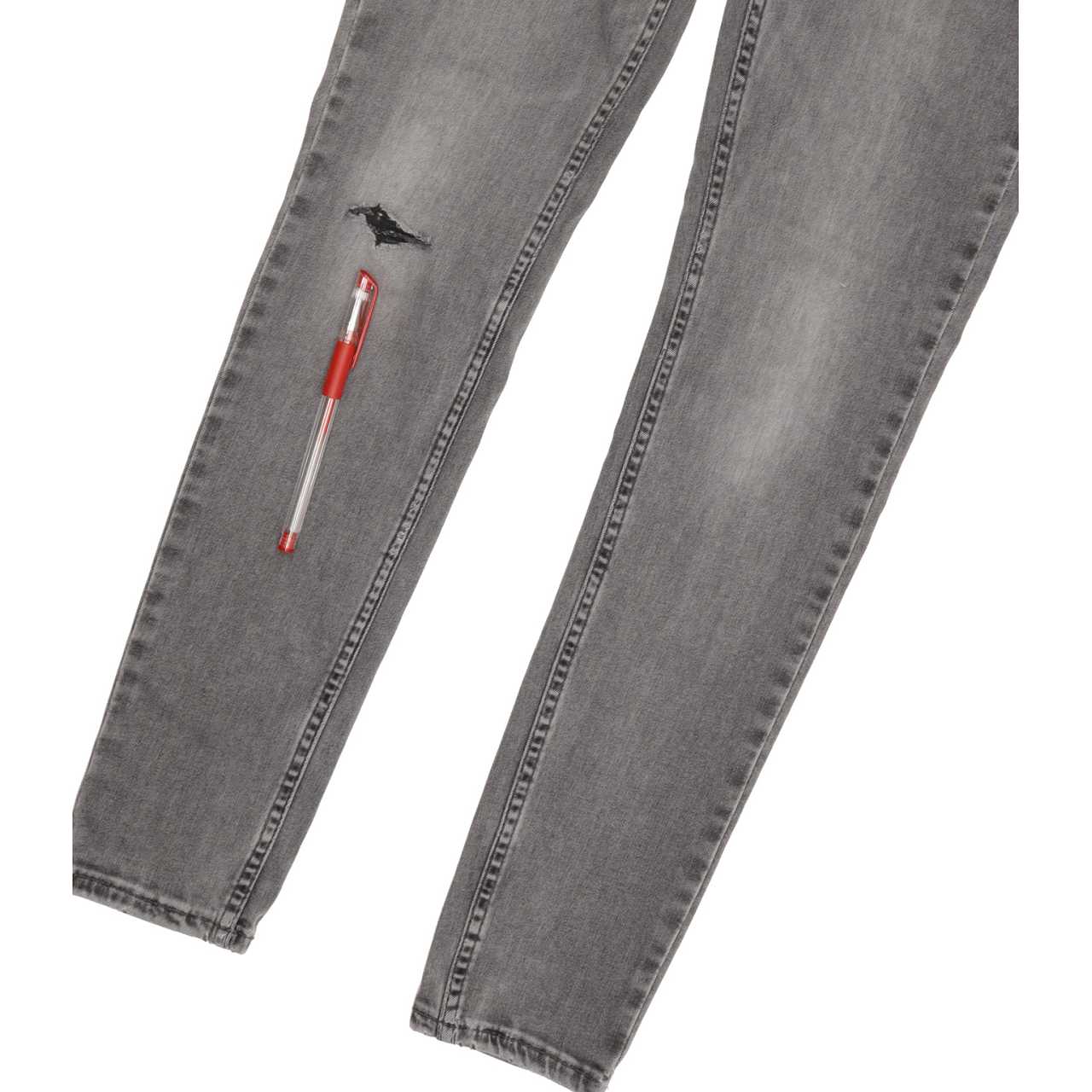 Levi's 710 Women Grey Skinny Slim Stretch Jeans W28 L29