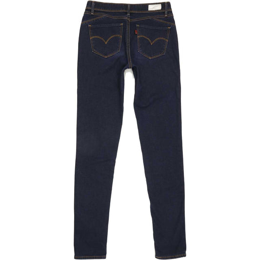 Levi's Women Blue Skinny Regular Stretch Jeans W28 L33