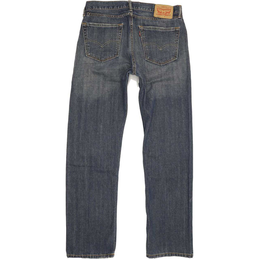 Levi's 505 Men Blue Straight Regular Jeans W32 L32