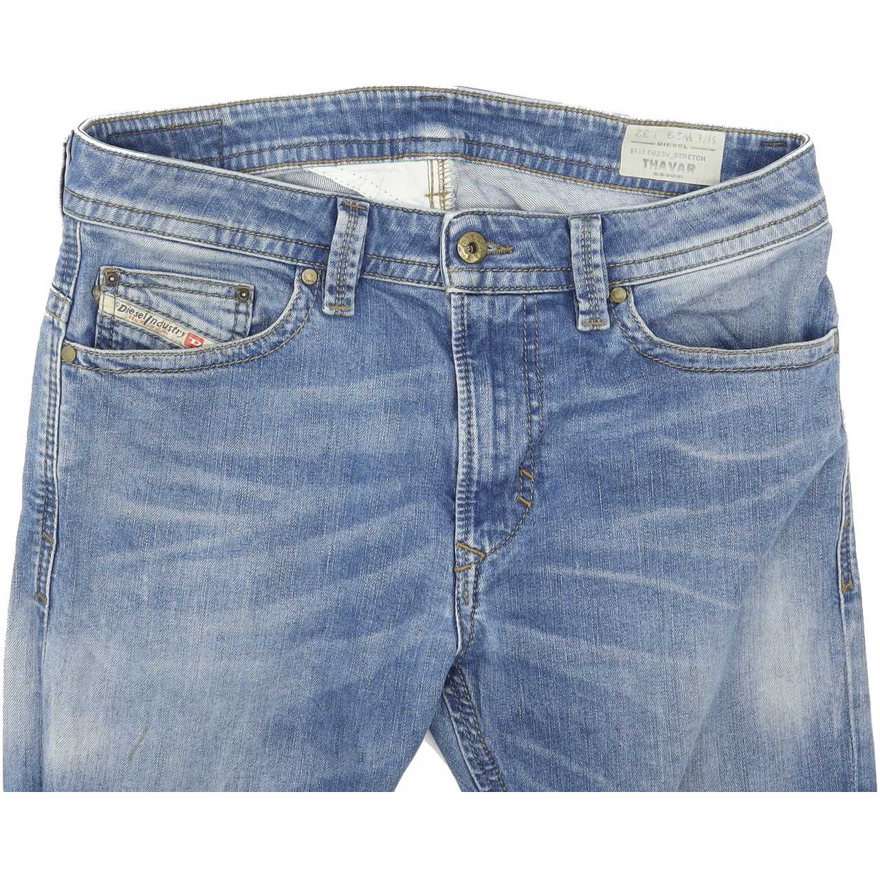 Diesel 0833V Men Blue Skinny Slim Jeans W29 L32