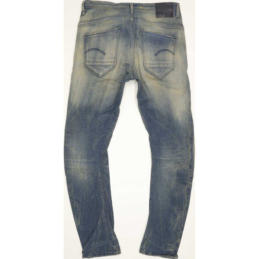 G-Star Arc 3D Women Blue Tapered Regular Stretch Jeans W26 L32