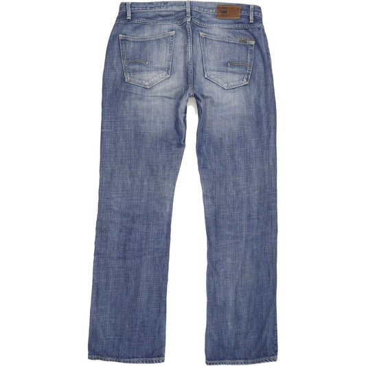 G-Star 3301 Correct Women Blue Straight Slim Jeans W29 L31