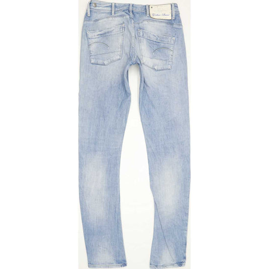 G-Star 3301 Women Blue Skinny Regular Jeans W28 L32