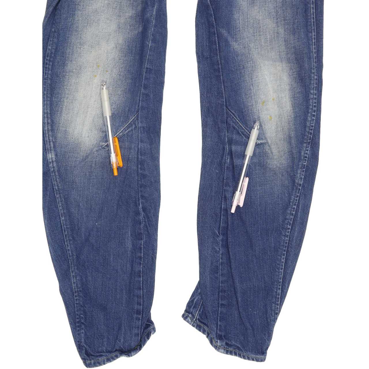 G-Star Arc 3D Kate Women Blue Tapered Regular Jeans W26 L25