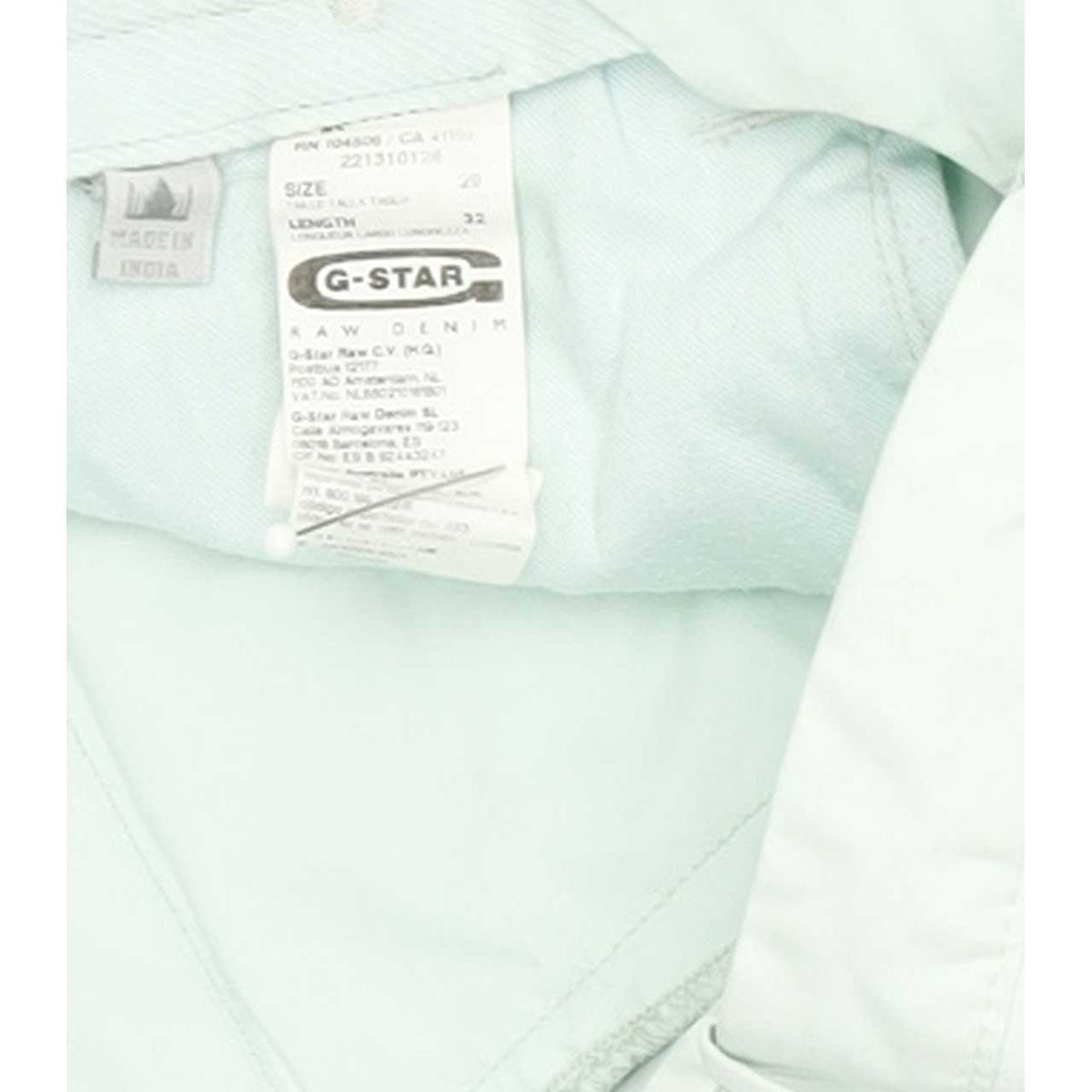 G-Star Page Women Green Tapered Slim Stretch Jeans W29 L32