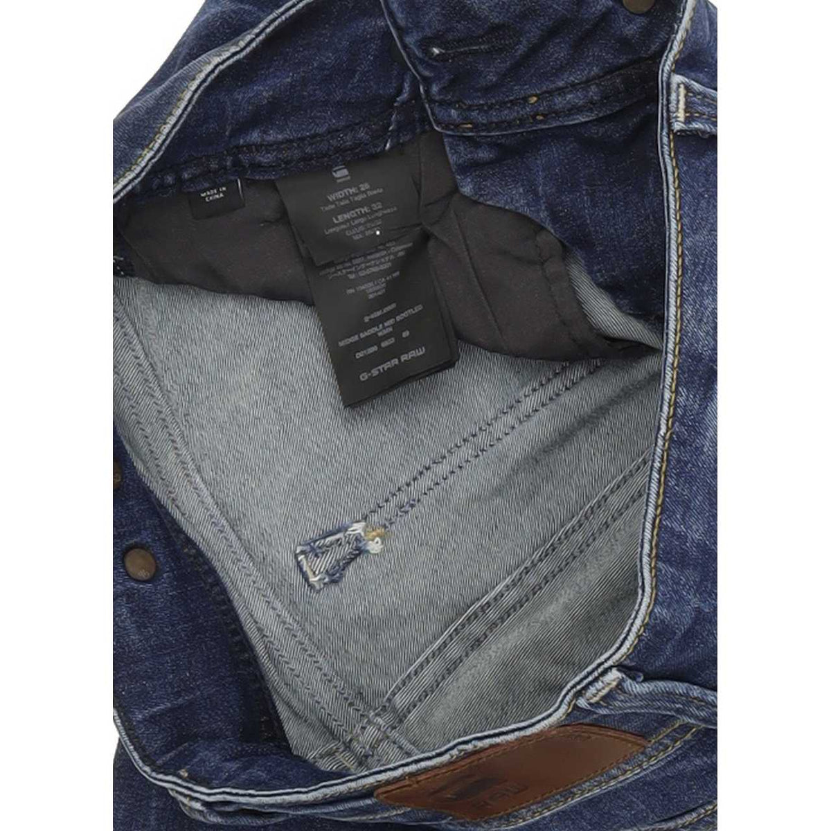 G-Star Midge Saddle Women Blue Bootcut Regular Stretch Jeans W26 L32