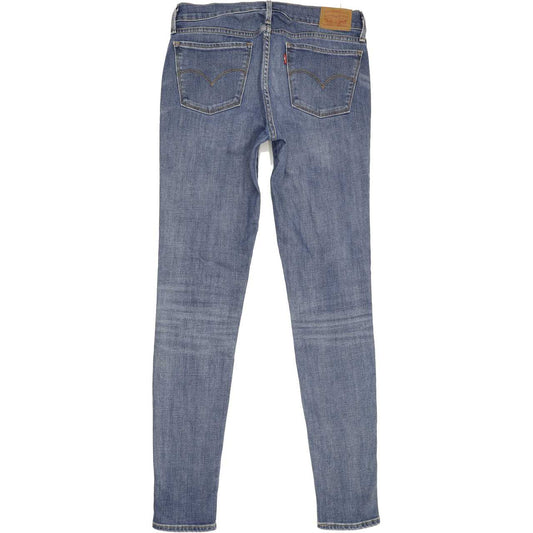 Levi's 710 Super Women Blue Skinny Regular Stretch Jeans W29 L32