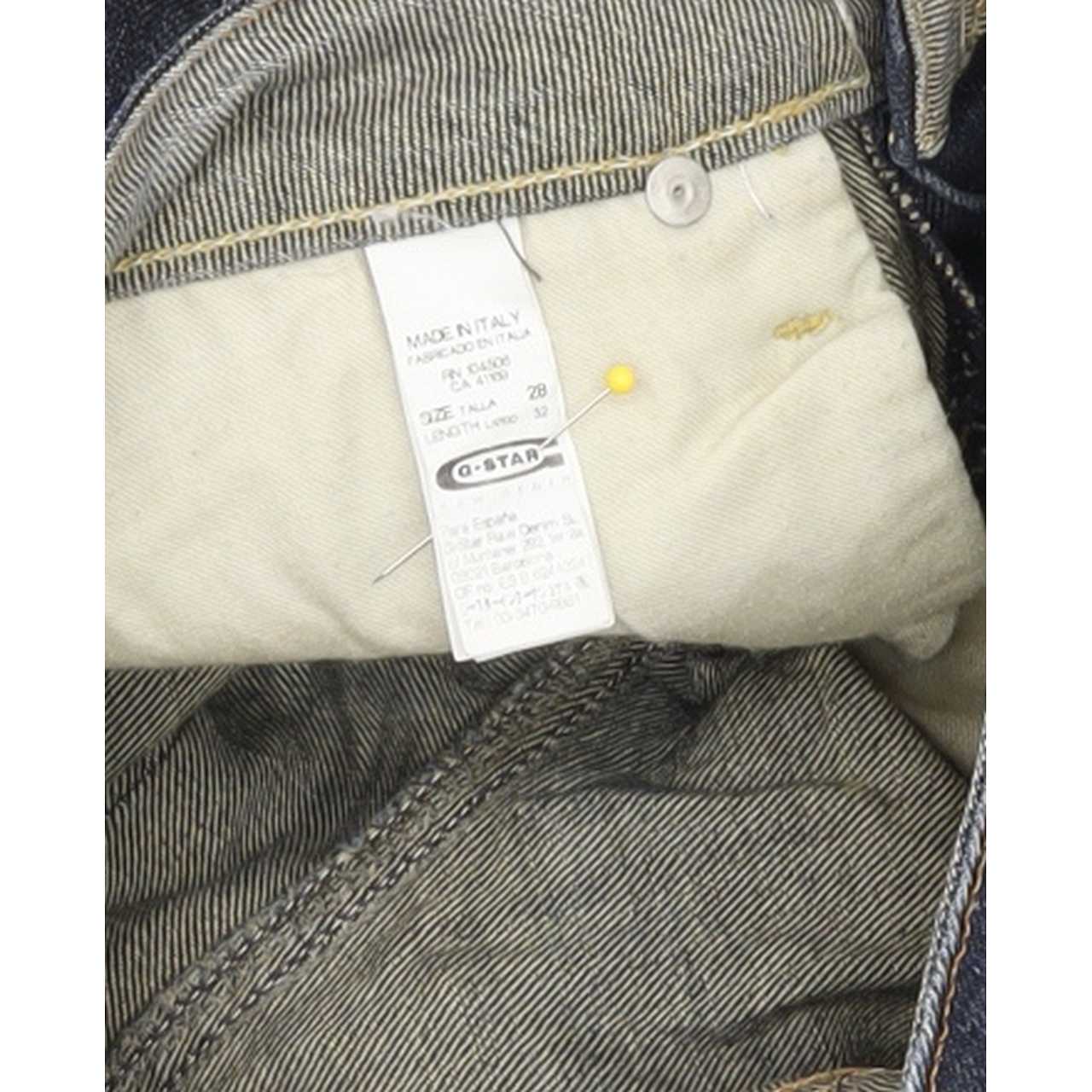 G-Star Midge Women Blue Straight Slim Stretch Jeans W28 L32