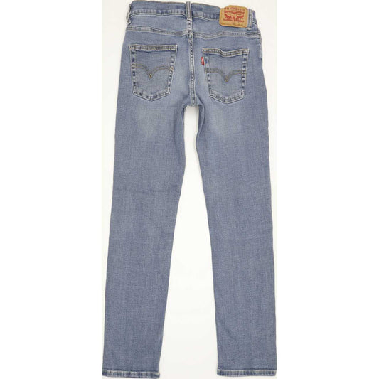 Levi's 512 Kids Blue Tapered Slim Stretch Jeans W27 L27