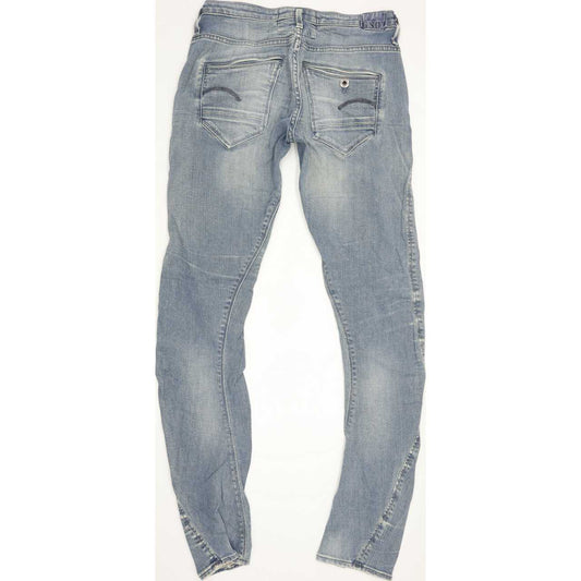 G-Star Women Blue Skinny Slim Stretch Jeans W27 L32