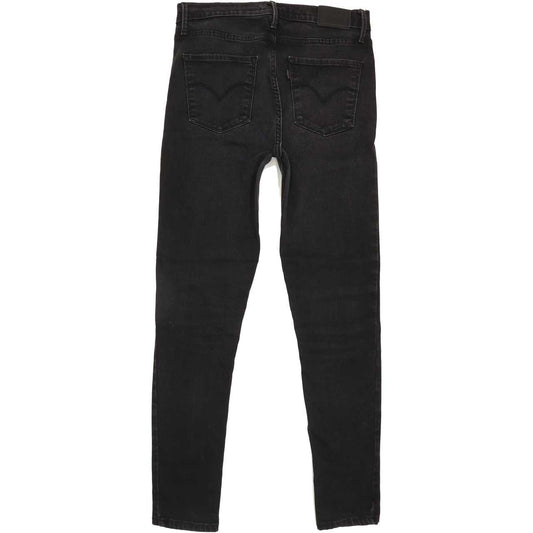 Levi's 720 Super Women Black Skinny Regular Jeans W29 L28