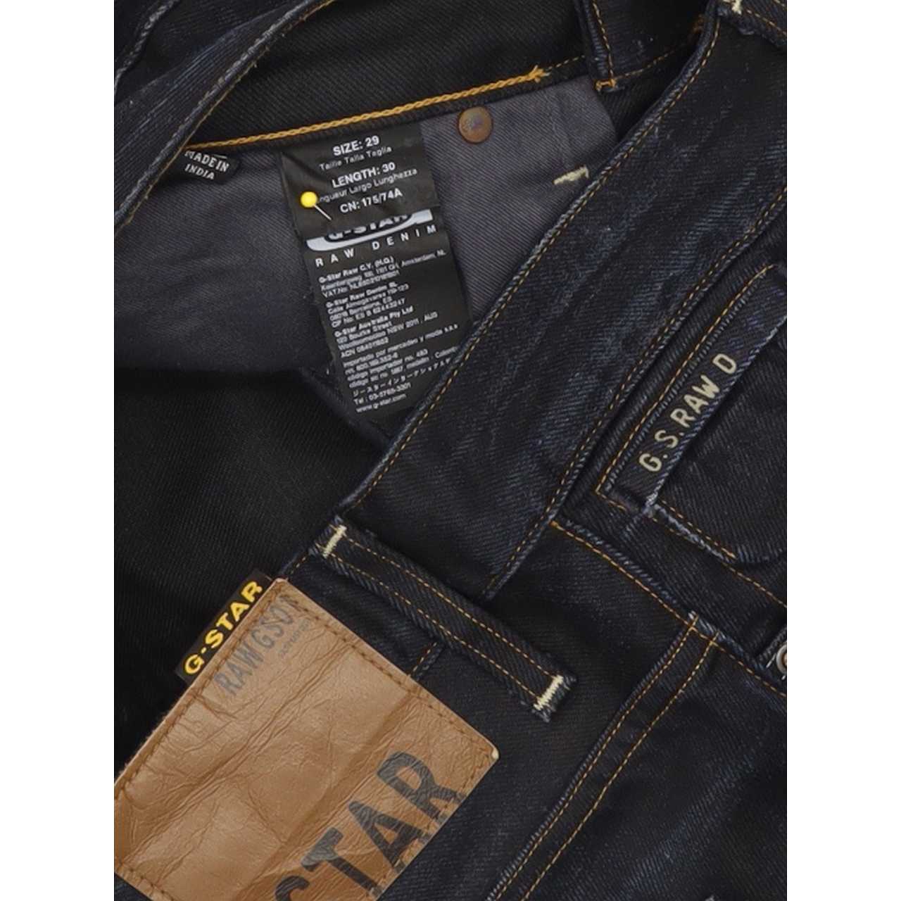 G-Star Morris Men Blue Straight Slim Jeans W29 L30