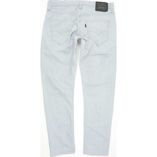 Levi's Men Blue Straight Slim Stretch Jeans W30 L30