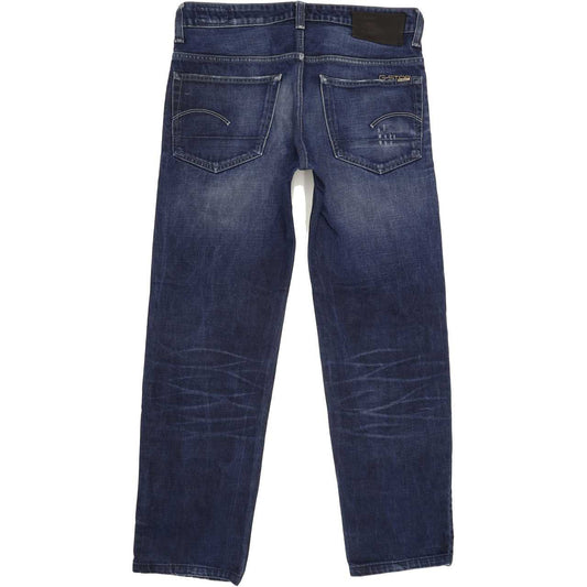 G-Star 3301 Men Blue Tapered Slim Jeans W32 L29