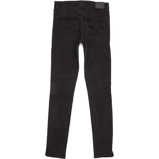 Levi's Slimming Women Black Skinny Regular Stretch Jeans W29 L31
