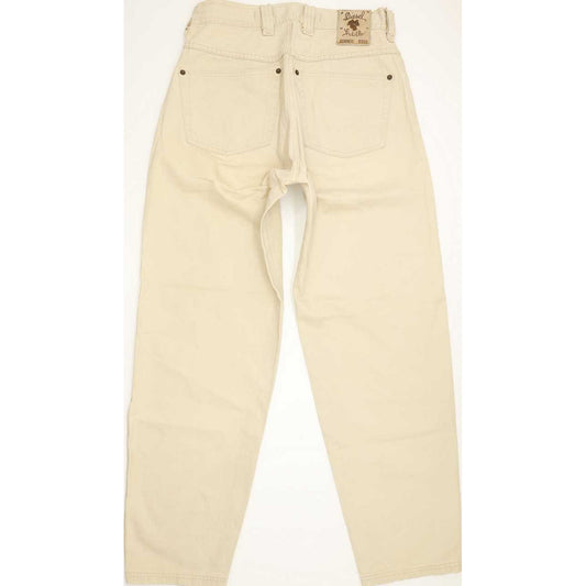 Diesel Saddle Baggy Men Beige Tapered Relaxed Jeans W29 L30