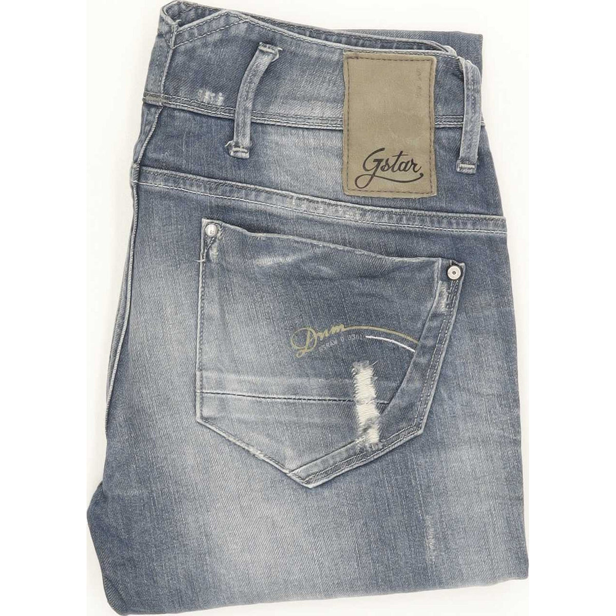G-Star Women Blue Skinny Slim Jeans W28 L31