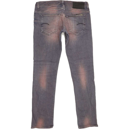 G-Star 3301 Women Blue Straight Slim Jeans W30 L31