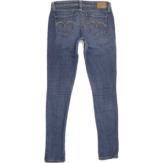 Levi's Demi Curve Women Blue Skinny Slim Stretch Jeans W28 L32