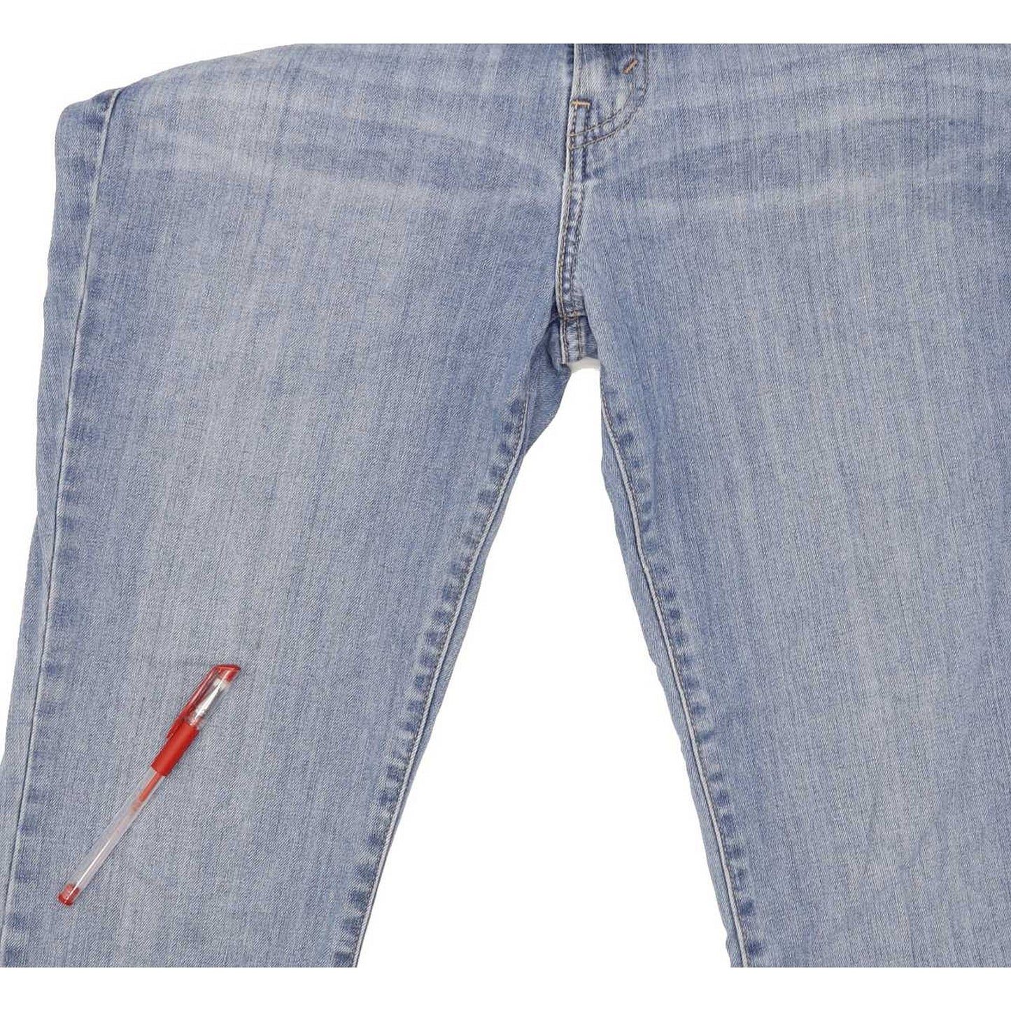 Levi's 505 Women Blue Straight Regular Stretch Jeans W32 L29