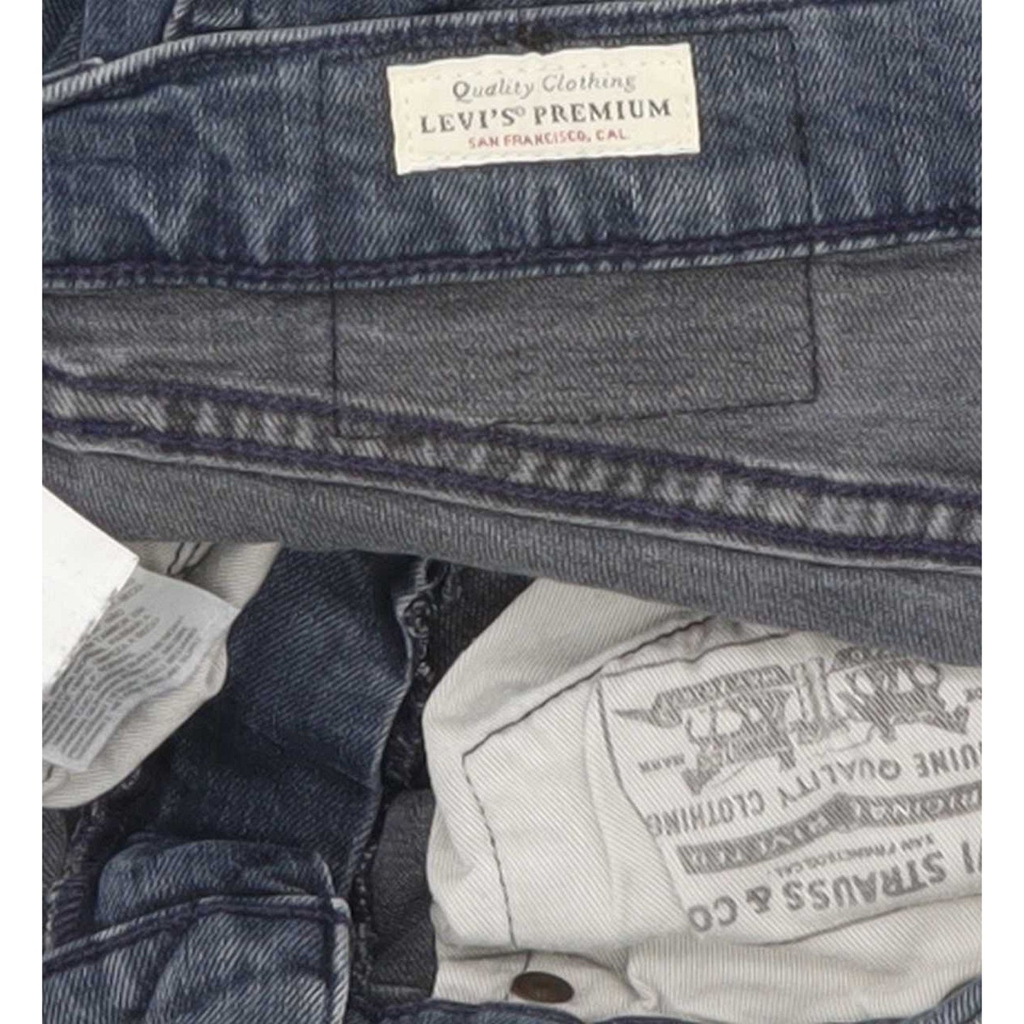 Levi's 511 Men Blue Straight Slim Stretch Jeans W28 L32